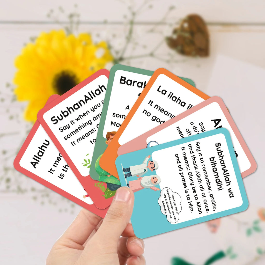 Tarjetas de expresiones árabes cotidianas — 21 tarjetas