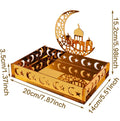 Decoraciones de mesa de acrílico espejo — Ramadán y Eid