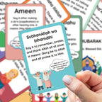 Tarjetas de expresiones árabes cotidianas — 21 tarjetas