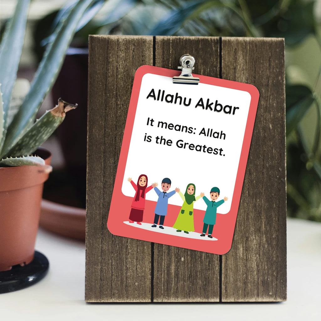 Tarjetas de expresiones árabes cotidianas — 21 tarjetas