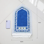 Tapis de prière épais et moelleux — en situation
